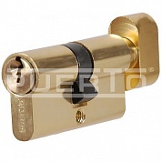 Картинка Цилиндр PUERTO 60 мм CS 60-H AL PB К-З, станд., латунь блестящая